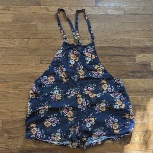 Plus Size Torrid Linen Shortalls